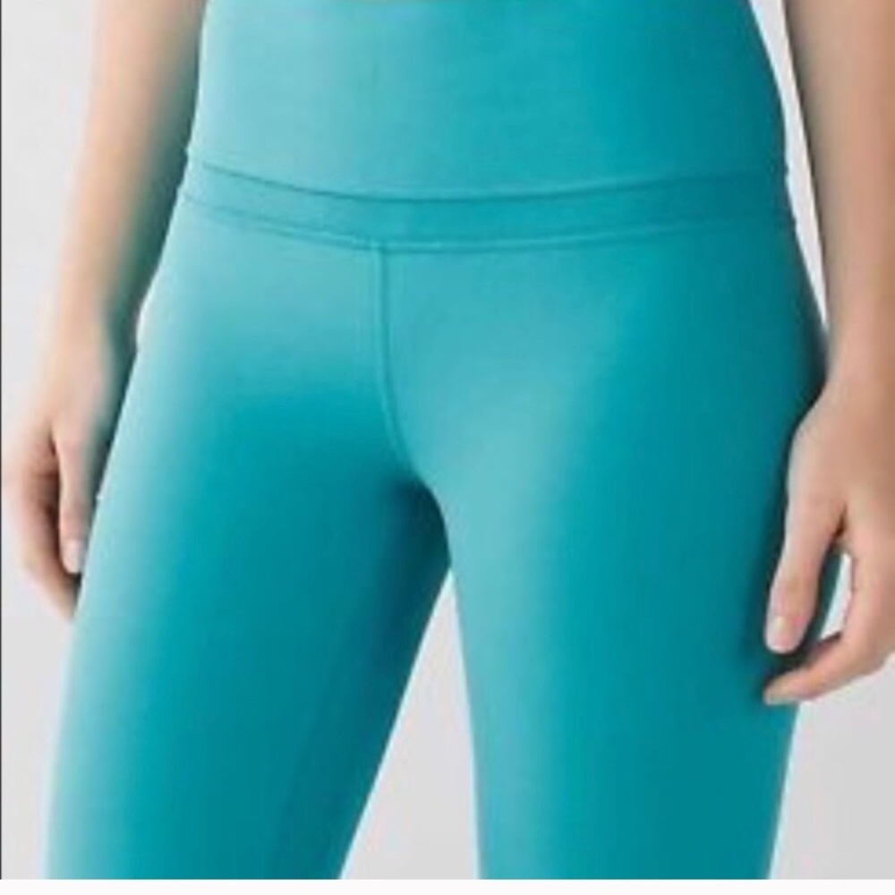 Lululemon peacock align pant size 6